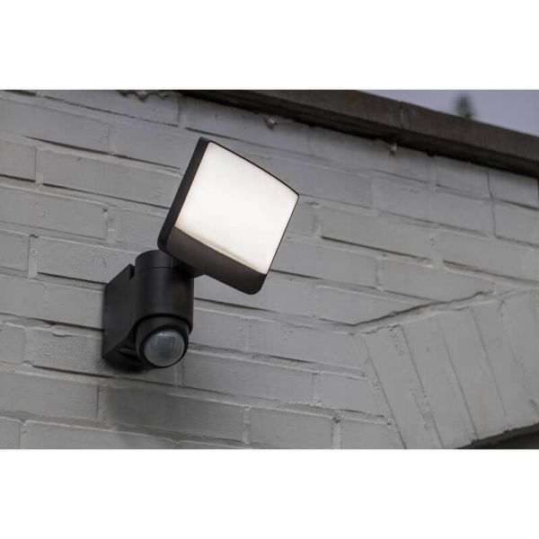 Aplique exterior SUNSHINE L con panel solar independiente (cable 5m) 18X20X245cm 5000K