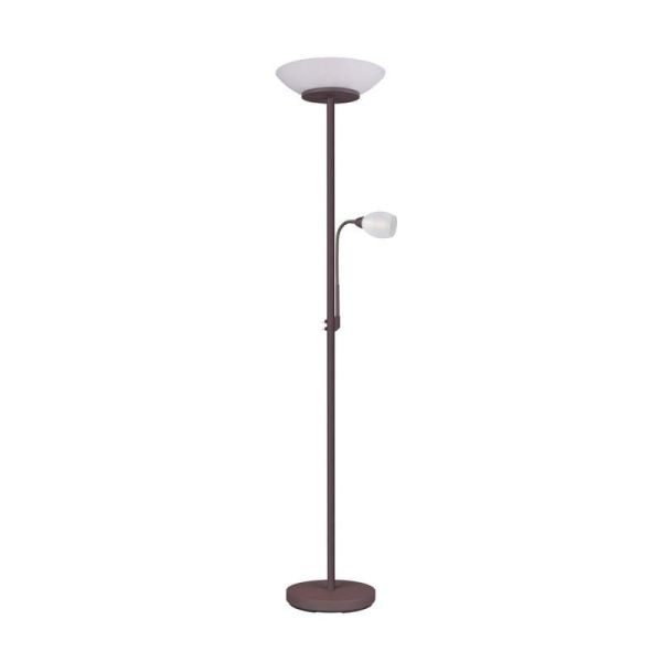 Lampadaire Bras de lecture flexible GERRY 2 Lumières Indépendantes | LéonLeds