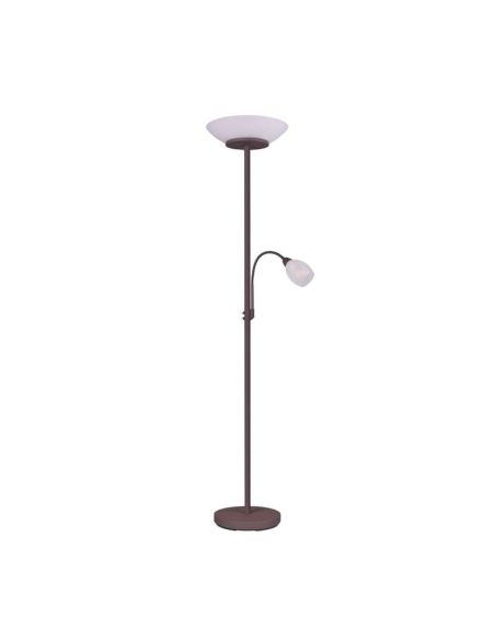 Lampadaire Bras de lecture flexible GERRY 2 Lumières Indépendantes | LéonLeds