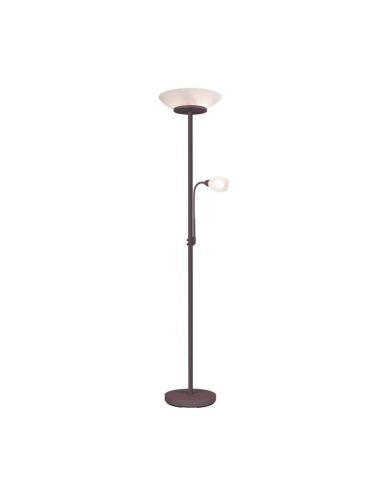 Lampadaire Bras de lecture flexible GERRY 2 Lumières Indépendantes | LéonLeds
