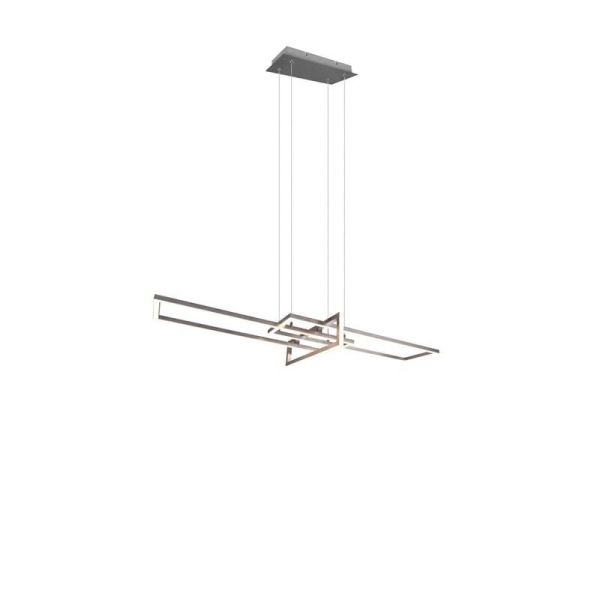 Lámpara de techo LED SALINAS Regulable altura incl. 1x34W IP20 | LeonLeds