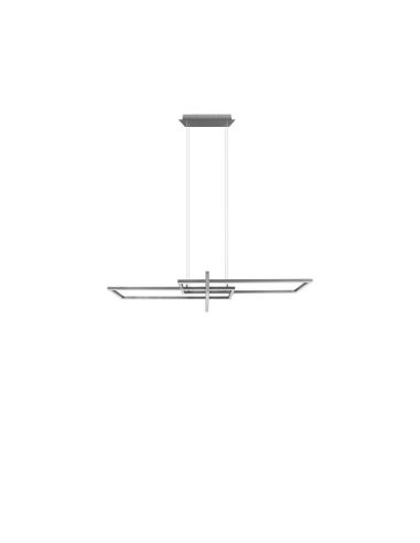 SALINAS Plafonnier LED Hauteur réglable avec support. 1x34W IP20 | LéonLeds