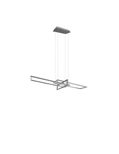 SALINAS Candeeiro de teto LED Altura ajustável incl. 1x34W IP20 | LeonLeds