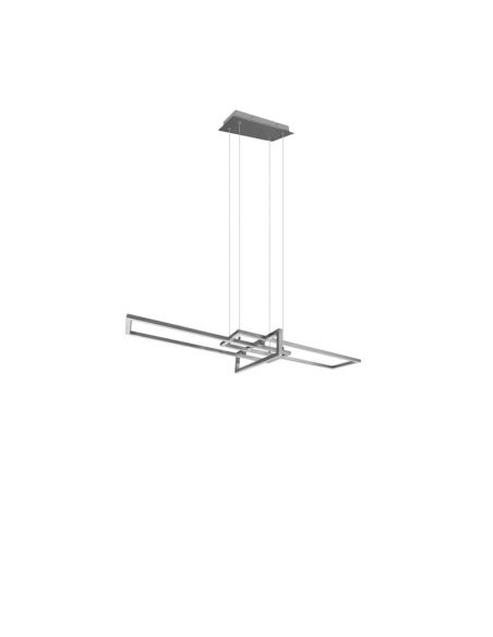 Lámpara de techo LED SALINAS Regulable altura incl. 1x34W IP20 | LeonLeds