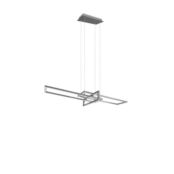 Lámpara de techo LED SALINAS Regulable altura incl. 1x34W IP20 | LeonLeds