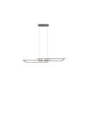 Lámpara de techo LED SALINAS Regulable altura incl. 1x34W IP20 | LeonLeds