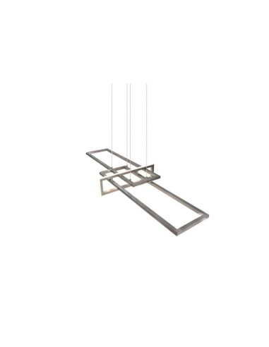 Lámpara de techo LED SALINAS Regulable altura incl. 1x34W IP20 | LeonLeds