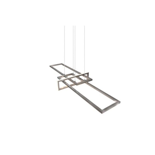 Lámpara de techo LED SALINAS Regulable altura incl. 1x34W IP20 | LeonLeds