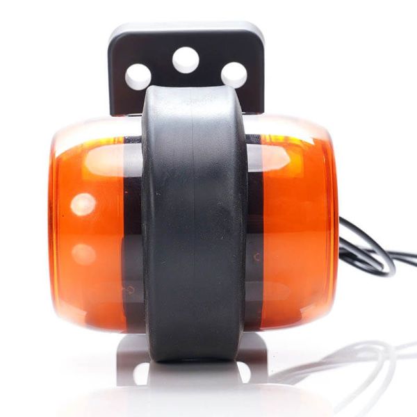 Galibo LED corto Ambar lateral 2261/II SM1 12V/24V con Emblema Luminoso Was | LeonLeds