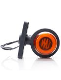 Galibo LED corto Ambar lateral 2261/II SM1 12V/24V con Emblema Luminoso Was | LeonLeds