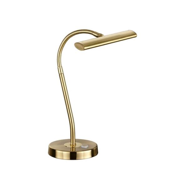 Lámpara de mesa LED CURTIS Estilo Flexo 4 niveles Función táctil | LeonLeds