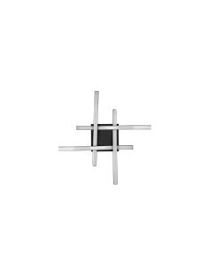 Plafón de techo LED ROUTE moderno Color Negro incl. 4xLED 5W 4000K| LeonLeds 2