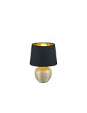 Lámpara Cerámica sobremesa LUXOR Color Oro elegante | LeonLeds