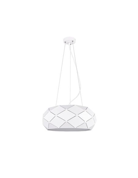 Lámpara de techo Colgante moderna ZANDOR Color Blanco Regulable altura | LeonLeds