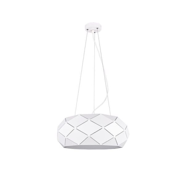 Lámpara de techo Colgante moderna ZANDOR Color Blanco Regulable altura | LeonLeds
