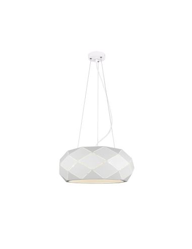 Lámpara de techo Colgante moderna ZANDOR Color Blanco Regulable altura | LeonLeds