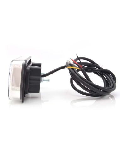 Piloto Trasero LED con cable 12v 24v Was W67LIP 3 Funciones con Reflectante | LeonLeds Iluminación