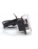 Piloto Trasero LED con cable 12v 24v Was W67LIP 3 Funciones con Reflectante | LeonLeds Iluminación