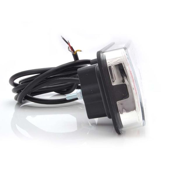 Luz Traseira LED com cabo 12v 24v Was W67LIP 3 Funções com Refletor | Leon Iluminação LED