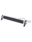 Regleta de Enchufes 6 tomas ransates fija y giratoria 1,5Mts Cable y Interruptor 2P+T Blanca y Negra 694529