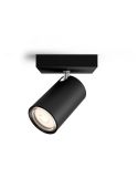 Foco para Techo o Pared KOSIPO Negro Montaje Fácil ClickFix | LeonLeds