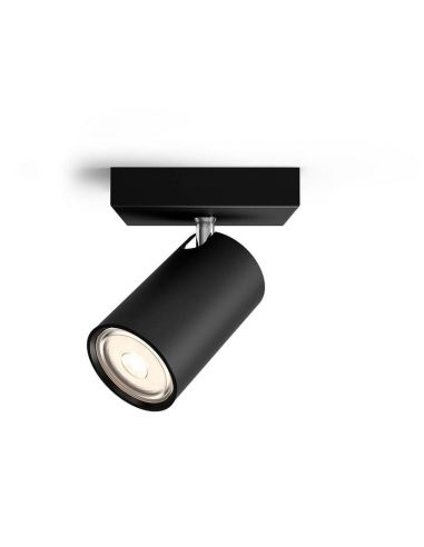 Foco para Techo o Pared KOSIPO Negro Montaje Fácil ClickFix | LeonLeds