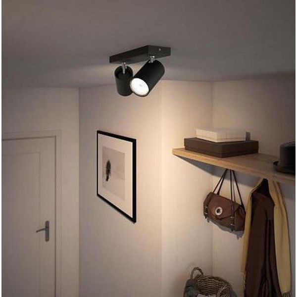 Regleta 2 luces para Techo o Pared KOSIPO ClickFix | LeonLeds