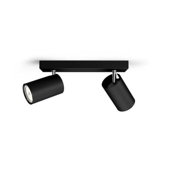 Regleta 2 luces para Techo o Pared KOSIPO ClickFix | LeonLeds
