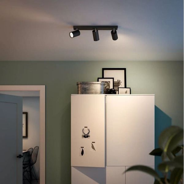 Regleta 3 luces KOSIPO Techo o Pared IP20 | LeonLeds