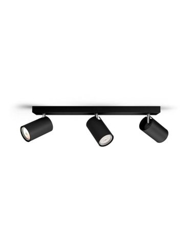Regleta 3 luces KOSIPO Techo o Pared IP20 | LeonLeds