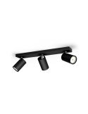 Regleta 3 luces KOSIPO Techo o Pared IP20 | LeonLeds