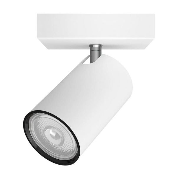 Foco KOSIPO Blanco Bombilla GU10 IP20 Montaje Fácil | LeonLeds
