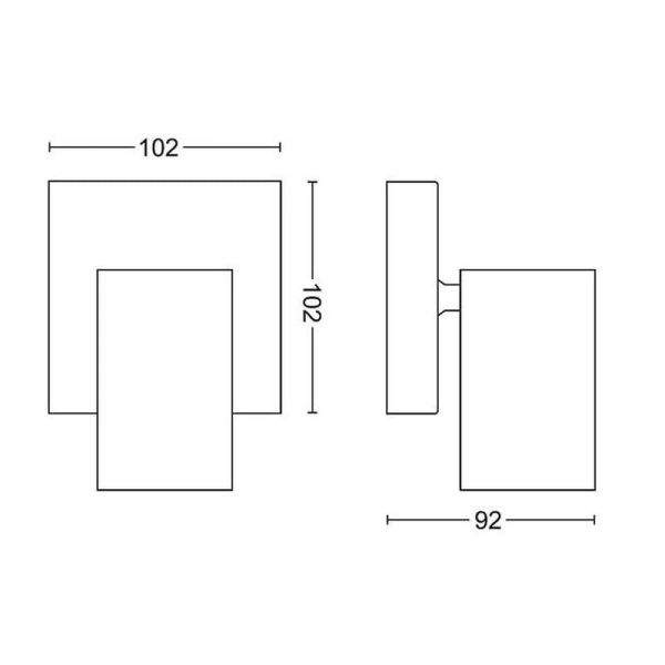 KOSIPO Foco Branco GU10 Lâmpada IP20 Fácil Montagem | LeonLeds