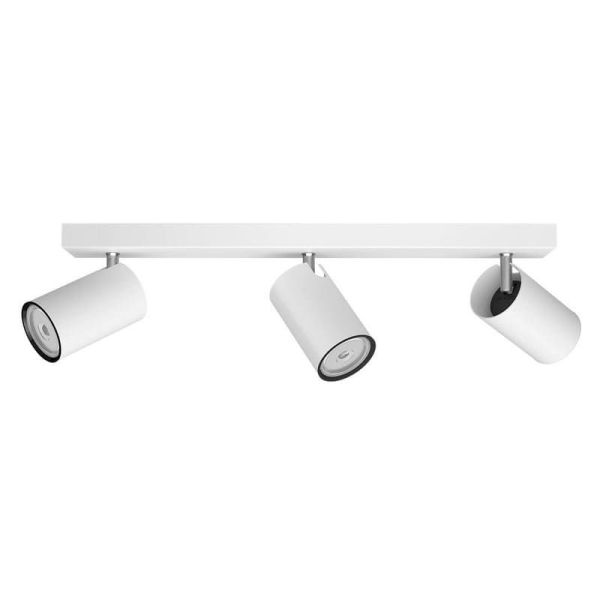 Regleta 3 luces KOSIPO Blanco Techo o Pared IP20 | LeonLeds