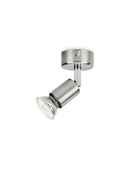 Foco ajustável com 1 luz LIMBALI Cabeça ajustável | LeonLeds