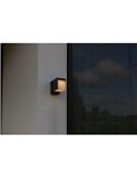 Aplique LED con panel solar PRIMA y  sensor de movimiento, en antracita 9,5W 3000K
