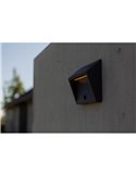 Aplique solar LINKO wall Light con sensor PIR y panel solar para iluminación ecológica 11,5W 3000K