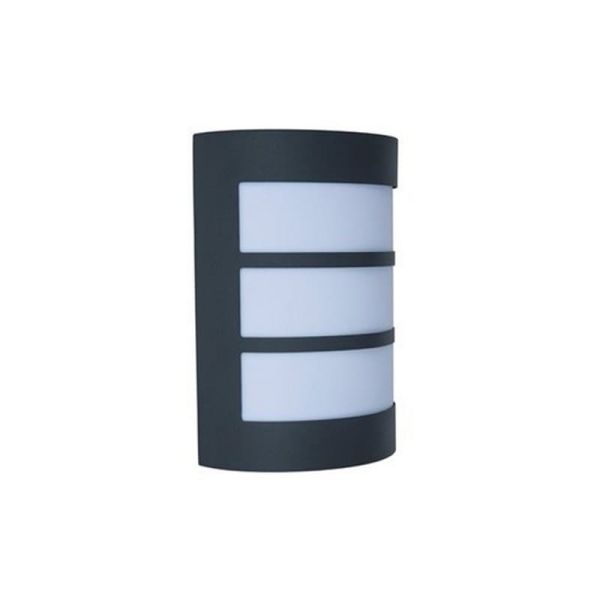 Applique d'extérieur NILA en acier inoxydable anthracite E27. INFORMATION PRODUIT : il est recommandé d'utiliser une ampoule