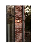Lámpara de pared clásica SPIRE para exterior negro E27