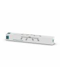 Regleta 4 Focos Orientables LIMBALI IP20 Color Níquel | LeonLeds