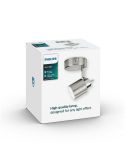 Foco Orientable 1 luz MERANTI Color Níquel IP20 | LeonLeds