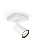 Foco 1 Luz para Techo o Pared PAISLEY Color Blanco IP20 | LeonLeds