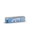 Regleta 3 Focos PAISLEY Color Blanco Cabezal Orientable IP20 Techo o Pared | LeonLeds