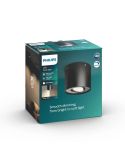 Foco de techo/pared PHASE Color Negro 1x4.5W IP20 2700K IP20 | LeonLeds
