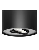 Foco de techo/pared PHASE Color Negro 1x4.5W IP20 2700K IP20 | LeonLeds