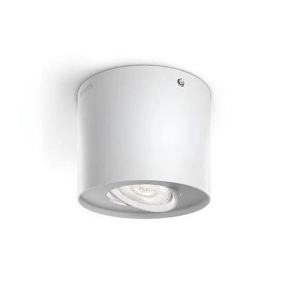 Foco de Techo o Pared PHASE Color Blanco 1x4.5W IP20 2700K IP20 | LeonLeds
