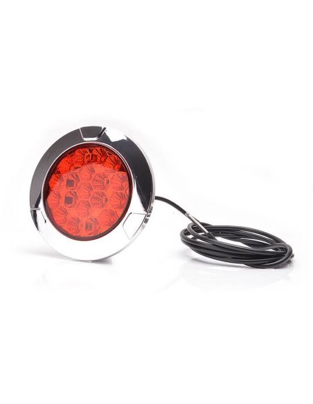 Farol de nevoeiro LED redondo 12/24V