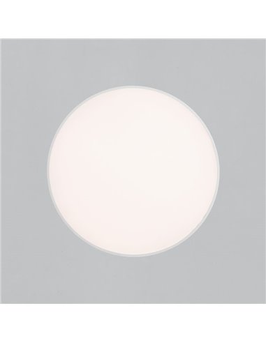 Luminária de teto/parede LED ROMA com luminária ascendente e descendente Ø 60cm 6000Lm + 9W 760Lm, Difusor Microprismático, 2700