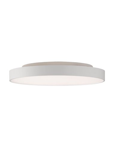 Plafón de techo/Aplique de pared LED ROMA con luz arriba y abajo Ø 60cm 6000Lm + 9W 760Lm, Difusor Microprismatico, 2700K-3000K 