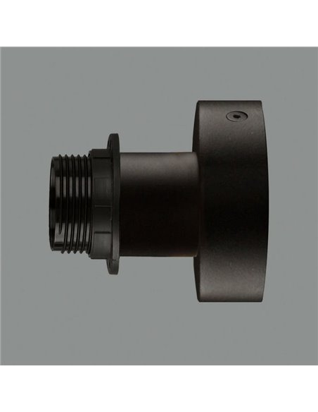 Candeeiro de Parede Preto Texturizado ou Base de Teto para Candeeiro PAMELA -Configurável-